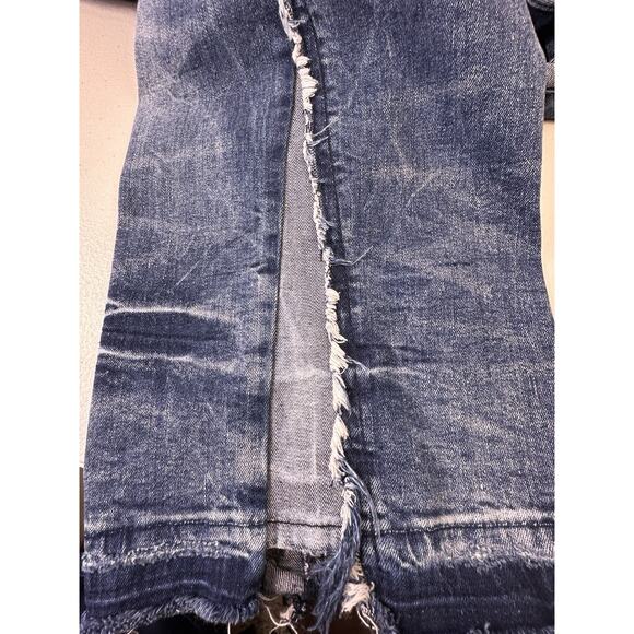 Men’s Jordan Craig Denim Jeans Legacy Edition Sean stacked Distressed Cargo38x36 - Picture 16 of 16